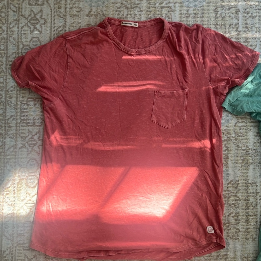 marine layer softest t-shirt ever - mens medium/large